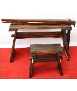 古琴專用 純桐木 古琴桌 凳子套裝